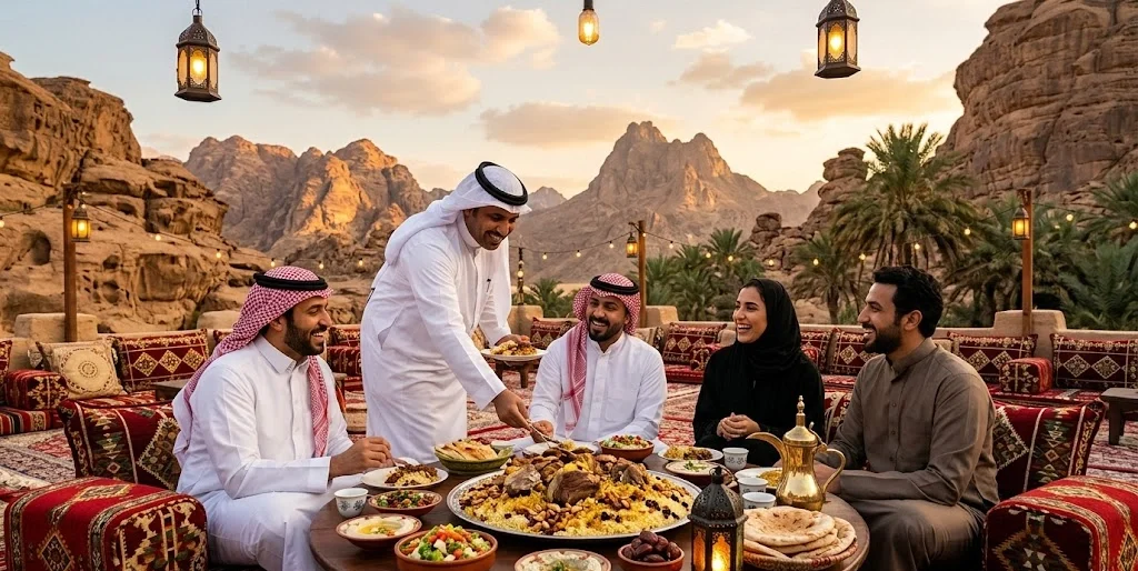 كيف تصنع مطاعم و مطابخ الخيالة تجربة طعام لا تُنسى في تبوك؟