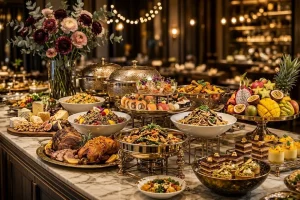 بوفيه مفتوح بتبوك: دليلك لاختيار أفضل بوفيه للمناسبات والتجمعات